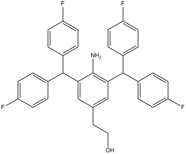 2,6-双[二(4-氟代苯)甲基]-4-羟乙基苯胺